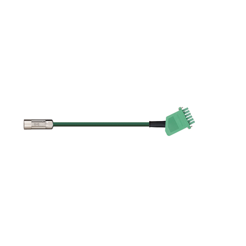 Igus MAT9340014 16/4C 16/1P Round Plug Socket A Connector PVC Danaher Motion 102579 Servo Cable