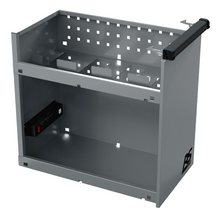 44″ Rspro 9 Drawer Flip Top Gray Power Service Cart GR06044090
