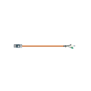Igus MAT9851508 6/4C 16/1P Plug Socket A / Open End B Connector PUR Siemens 6FX_002-5DA23 Servo Cable