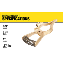 200 AMP Copper Ground Clamp CGC200 (Pack of 12)