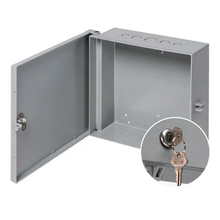 7" x 8" x 3.5" Heavy-Duty Non-Metallic Enclosure Box Outdoor Rated & Lockable