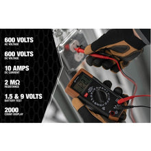 600V 7-Function Manual Ranging Multimeter 10031S (Pack of 6)