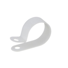 38.1mm Cable Clamp Durable Nylon 6.6 #10 (M5) Screw CCH150-S10-C (Pack of 100)