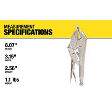 8" LOCKING SHEET METAL TOOL LSM8 (Pack of 10)