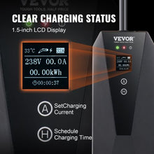 32A 240V NEMA 14-50P Plug Adjustable Current (16/20/24/32A) With 25ft Cable EV Charging Station For SAE J1772