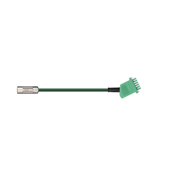 Igus MAT9340015 16/4C 16/1P Round Plug Socket A Connector PVC Danaher Motion 102580 Servo Cable