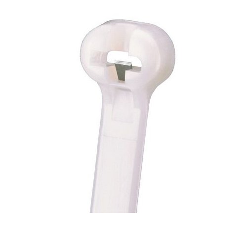 6.1x0.141 Dome-Top Stainless-Steel Locking Barb Cable Tie Nylon 6.6 BT1.5I-M (Pack of 1000)