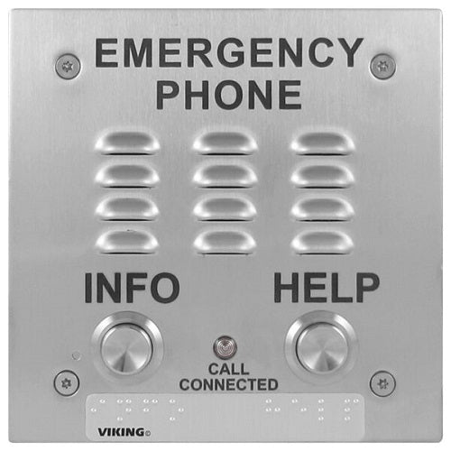 Two Button VoIP Emergency Phone VIK-E-1600-20-IP