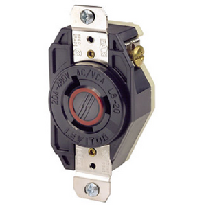 20 Amp NEMA L14-20R Flush Mount Locking Receptacle 2410