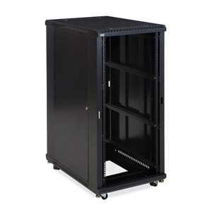 36" 27U Linier Server No Door Cabinet 3180-3-001-27