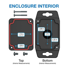 Flanged Base Plastic Box Enclosure For Wall/Surface Mount RBF32P04B08B