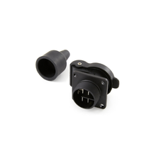 3 Way Black Trailer Connector Socket 151167