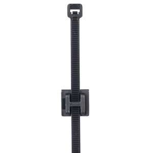 6mm 0.58 Pan-Ty Edge Clip Cable Tie Top Mount Nylon 6.6 CMEA24-2S-C300 (Pack of 100)