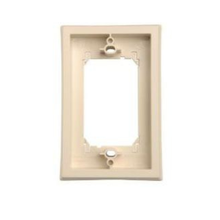 15A Light Almond Thermoplastic Durable Portable Extension Ring 1594-TPALA