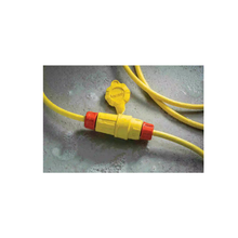 1.85 Inch Height Yellow SteriGuard Antimicrobial Straight Blade Connector 15W33AM