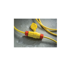 1.85 Inch Height Yellow SteriGuard Antimicrobial Straight Blade Connector 15W33AM