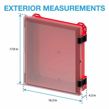 17.75" x 16.27" x 4.00" Boss Spacing Industrial Enclosure I602HL,TCBR