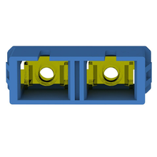 1.91 SC Fiber Optic Adapter Module Zirconia Ceramic Singlemode Duplex FADSCZBU-L (Pack of 50)