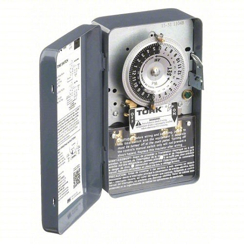 208 to 277V AC 40Amp Steel Electromechanical Timer 1104B