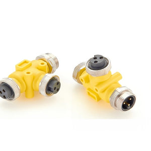 7/8" 3 Pin Male to Female Adapter PCM-S-0412