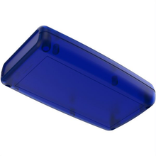 Mother Board Fixing Storage Box Translucent Blue ,Hand Held Enclosure With Removable End Panel H65TRBL