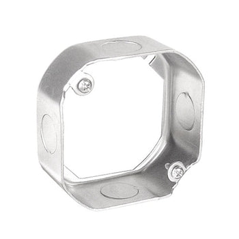 4 Inch Octagon Extension Ring 1-1/2 Inch Deep 1/2 And 3/4 Inch Knockouts 55151-S (Pack of 100)