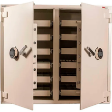 41"W X 21-3/4"D X 36-1/2"H White Electronic Controller With LCD Display 7.92 Cu. Ft Pharmacy Safe Lock B3641WD2-FK1