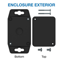 Flanged Base Plastic Box Enclosure For Wall/Surface Mount RBF32P04B08B