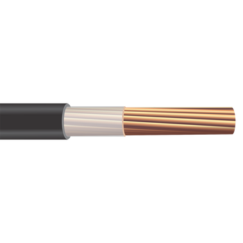 1000' 1/0 AWG Cathodic Protection Cable HMWPE 75C 600V Copper Cable