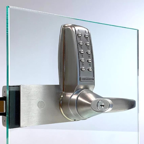 Electronic Patch Glass Door Lock CL4000