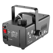 800W Snow Making Machine Handheld or Hanging Snow Maker with LED Lighting