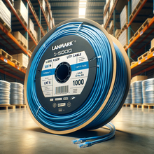 23AWG Riser Category 6 UTP 1000FT Blue Cable 10032454