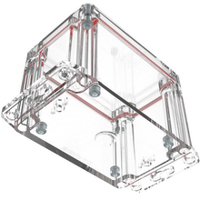 Flanged Base Polycarbonate Plastic RBF53P06C28C