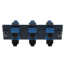 6 Port Opticom SC Fiber Optic Adapter Panel Simplex OS1/OS2 FAP6WBUSCZ