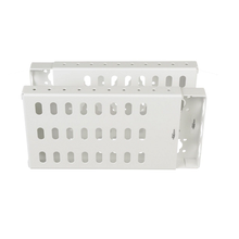 2-Post Rack White Steel PDU Mounting Bracket Kit R2PPDUBWH