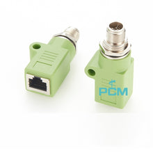 M12 X Code to RJ45 Panel Mount Adapter PCM-0659