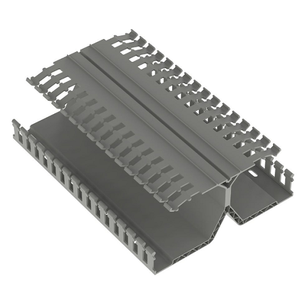 6Ft 4.12 PanelMax DIN Rail Wiring Duct Base/Cover DRD44LG6