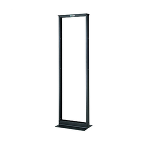 2-Post Black Aluminum 45RU Rack R2P
