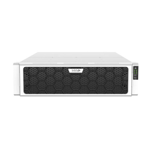 Invid 128 Channel NVR 512 Mbps 4 NIC Cards 4K with Cloud Upgrade INV-VN3A-128