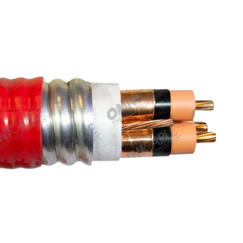 350 MCM 3C MV-105 Interlocked Armored Power Cable 15kV PVC Jacket