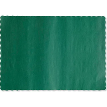 1000/Carton Disposable Solid Color Placemats Paper Hunter Green HFM 310528