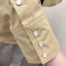 FR Work Shirts 7 oz 100% Cotton Flame Resistant Industrial Workwear Tan