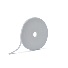 1/2" White Lineal One-wrap On 25yd Rolls 31033