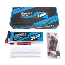 Gens Ace 2600mA 4S1P 14.8V G-Tech Lipo Battery Pack With Deans Plug GEA264S45DGT