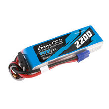 Gens Ace 2200mAh 3S1P 11.1V G-Tech Lipo Battery Pack With EC3 Plug For RC Plane GEA223S25E3GT