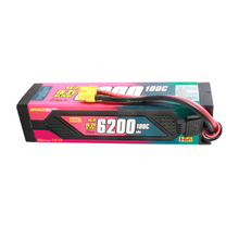 Gens Ace Advanced 6200mAh 4S1P 15.2V HV G-Tech Lipo Battery Pack With XT60 Plug GEA624S10X6GT