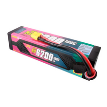 Gens Ace Advanced 6200mAh 4S1P 15.2V HV G-Tech Lipo Battery Pack With XT60 Plug GEA624S10X6GT
