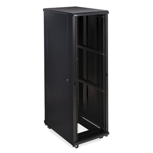 36" 42U Linier Server No Door Cabinet 3180-3-001-42