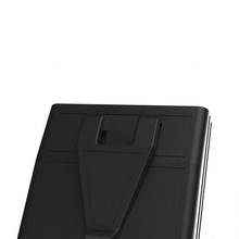 2.40"W x 6.99"L x 0.85"H Faceplate Handheld Enclosure With Pocket Clip M8,PC,BK