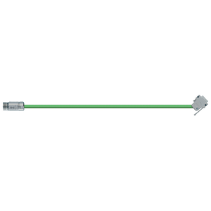 Igus MAT9170015 26/3P 20/2C Round Plug Socket A / SUB-D Pin Angle B Connector PVC Siemens 6FX_002-2CL00 Signal Cable